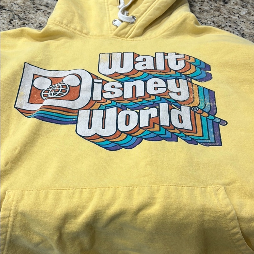 Yellow Walt Disney World Hoodie